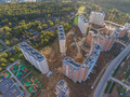 ЖК «Переделкино Ближнее». Третья очередь строительства. Аэрофотосъемка. Фото от 01.10.2016 г.