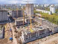 ЖК «Летний сад». Ход строительства. Корпуса 4А, 4Б, 2Г, 2В, 2А, 2Б. Аэрофотосъемка. Фото от 12.05.2017 г.