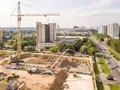 Ход строительства. Закладка фундамента. Аэрофотосъемка от 28.07.17 г.