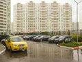 Мкр. «Центральный» (Железнодорожный). Места для парковки автомобилей. Фото от 13.06.2016 г.