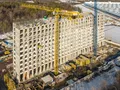 Аэрофотосъемка от 02.03.2022г. Ведутся работы по устройству железобетонных несущих конструкций.