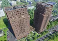 ЖК Twin House (Твин Хаус). Вид с высоты.