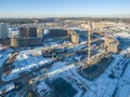 ЖК «Внуково 2017». Ход строительства корпусов 11, 12, 13, 14, 15, 16. Аэрофотосъемка. Фото от 23.11.2016 г.