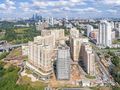 ЖК «Мосфильмовский». Вид на жилой комплекс с воздуха. Аэрофотосъемка от 15.08.2017 г.