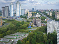 Аэрофотосъемка МФК «Штаб квартира на Мосфильмовской». Фото от 06.09.2015 г.