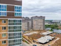ЖК «Татьянин Парк». Строительство корпусов 8А, 8Б, 8В. Аэрофотосъемка. Фото от 22.05.2017 г.