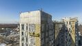 Фасад, стадия строительства. Аэрофотосъемка от 23.03.2022 г.