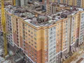 Жилой район «Москва А101». Фасад корпуса 14. Аэрофотосъемка от 24.03.2016 г.