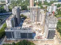 Общий вид территории застройки. Аэрофотосъёмка от 28.06.18 г.