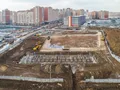 Жилой район «Москва А101». Начало строительства 19 корпуса. Аэрофотосъемка от 17.03.2017 г.