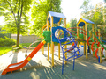 ЖК на ул. 5-я Парковая, вл. 9/25. Детская игровая площадка. Фото от 01.06.2016 г.