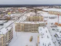 Мкр. «Новое Бисерово 2». Ход строительства корпуса 6. Аэрофотосъемка. Фото от 19.01.2018 г.