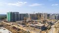 Ход строительства 4 квартала проекта. Корпуса 4.1, 4.2. Аэрофотосъёмка от 28.08.18 г.