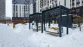 Качели во дворе. Фотосъемка от 21.01.2026 г.