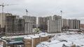 Часть корпусов уже заселена. Аэрофотосъемка от 18.12.2020 г.