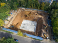 Закладка фундамента. Аэрофотосъемка. Фото от 26.09.2016 г.