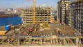 Вид корпуса В1. Ход строительства. Аэрофотосъемка 23.11.2019 г.