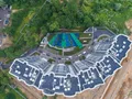 ЖК «Панорама Сколково». Вид сверху и благоустройство. Аэрофотосъемка. Фото от 18.07.2017 г.