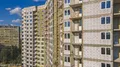 Фасад (корп. 12), стадия строительства. Аэрофотосъёмка от 03.08.2021 г.
