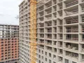 ЖК «Летний сад». Ход строительства. Фасад строящегося дома. Аэрофотосъемка. Фото от 30.08.2017 г.