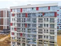 Ведутся фасадные и внутренние работы. Аэрофотосъемка от 19.10.17 г.