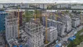 Ход строительства. Корпуса комплекса. Аэрофотосъемка 15.09.2020 г.