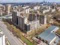 Общий вид территории строительства со стороны ул. Рябиновая. Аэрофотосъёмка от 27.04.18 г.