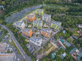ЖК «Лесной уголок». Корпуса 1, 2, 3, 4, 5, 6, 7, 8, 9. Аэрофотосъемка от 04.09.2016 г.