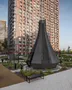 Элементы благоустройства во дворе. Октябрь 2020 г.