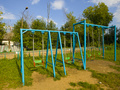 ЖК на ул. Пушкина, д. 4, корп.1-2. Детская игровая площадка. Фото от 18.08.2016 г.