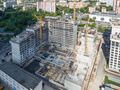 ЖК «Наследие». Ход строительства. Аэрофотосъемка. Фото от 02.08.2016 г.