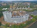 ЖК «Маяк». Ход строительства. Аэрофотосъемка. Фото от 04.09.2016 г.