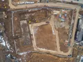 Жилой район «Москва А101». Начало строительства 19 корпуса. Аэрофотосъемка от 17.03.2017 г.