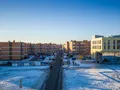 Экопарк «Горчаково». Въезд на территорию комплекса.  Аэрофотосъемка. Фото от 23.11.2016 г.