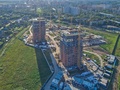 ЖК «Столичный». Ход строительства корпусов 7, 8. Аэрофотосъемка. Фото от 09.08.2016 г.