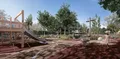 Досуг обеспечивают множество разнообразных зон: для спортсменов и любителей активного образа жизни — теннисный корт, спортивные и игровые площадки, зона для шахматных игр.