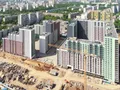 ЖК «Город». Корпуса 1-3, стадия строительства. Аэрофотосъемка от 13.05.2018 г.