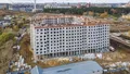 ЖК «Заречье Парк».
Ход строительства корпус 1.1. Фото от 20.10.2021 г.