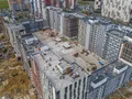Район «Новые Ватутинки». Вид на корпуса 10/1 и 10/2 сверху. Аэрофотосъемка от 03.07.2018 г.