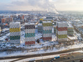 ЖК «Варшавское шоссе 141». Корпуса 5, 6, 7, 8. Аэрофотосъемка. Фото от 16.01.2017 г.