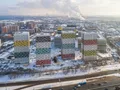 ЖК «Варшавское шоссе 141». Корпуса 5, 6, 7, 8. Аэрофотосъемка. Фото от 16.01.2017 г.