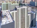 ЖК «Город». Верхние этажи корпусов и вид из окон. Аэрофотосъемка от 17.03.2018г.