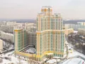 Мкр. «Загорье». Корпус 6. Вид Михневского проезда. Аэрофотосъемка от 20.02.2018 г.