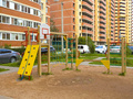 ЖК на ул. Батарейная. Детская игровая площадка. Фото от 18.08.2016 г.