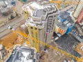 ЖК «Золотые Ворота». Ход строительства. Корпус 15А. Строительная площадка. Аэрофотосъемка от 03.11.2017