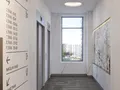 Лифтовой холл на первом этаже.