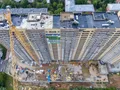 ЖК «О7». Вид сверху. Аэрофотосъемка. Фото от 14.06.2016 г.