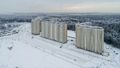 Город-парк «Переделкино Ближнее». Вид сверху на корпуса VIII фазы. Фото от 19.12.2018 г.
