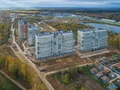 ЖК «Лидер Парк Мытищи». Ход строительства корпусов 1, 2, 3, 4. Аэрофотосъемка. Фото от 16.10.2016 г.
