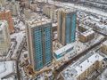 ЖК «ФилиЧета» (2-я Филевская ул.). Корпуса 4, 5. Аэрофотосъемка. Фото от 26.01.2017 г.